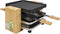 Princess Gourmetstel 162950 - Raclette Pure 4 personen - Grill & Bakplaat - Inclusief 4 pannetjes - Regelbare thermostaat - 800W - 2 meter snoer - Anti-aanbaklaag - Bamboe