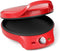 Princess Pizza maker 115007 - Tot 30 cm - Grillfunctie - Regelbare thermostaat - Rood