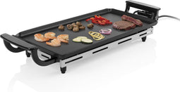 Princess Table Chef Bakplaat 102209 - Gourmet - 43x23cm - 4 tot 6 personen - Regelbare thermostaat - 1800 Watt
