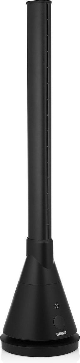 Princess Toren ventilator 348700 - Smart heating & cooling toren – 2-in-1 design - App gestuurd – Timerfunctie - 102cm - Zwart