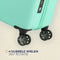 Princess Traveller PT01 Deluxe - Reiskoffer - Pacific Mint - M - 67cm