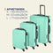 Princess Traveller PT01 - Reiskoffer - Pacific Mint - L - 77cm