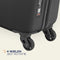 Princess Traveller PT01 Scale - Reiskoffer met geintegreerde weegschaal - Pitch Black - M - 66cm