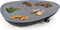 Princess Triangel Bakplaat 103250 - Grillplaat - Gourmet - XL 50x42 cm - Regelbare thermostaat - 2 meter snoer – Terrazzo look