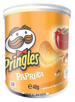 Pringles - Chips paprika 40 gram | 12 stuks