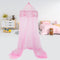Prinsessen Klamboe kinderkamer - Klamboe Baby kamer - Klamboe 1 persoons - Voor boven bed - Roze - 60 x 60 x 250 Cm