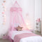 Prinsessen Klamboe kinderkamer - Klamboe Baby kamer - Klamboe 1 persoons - Voor boven bed - Roze - 60 x 60 x 250 Cm
