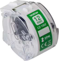 Printer Labels Brother CZ1002 White Green Multicolour