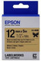 Printer Labels Epson C53S654001 Golden Black