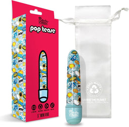 PRINTS CHARMING POP TEASE 5" MINI VIBE BANG BLUE