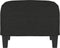 vidaXL - Voetenbank - 60x50x41 - cm - stof - zwart