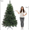 PristinePine Batis - Volle kunstkerstboom 210 cm (PE & PVC) - Stevige kerstboom - Metalen voet - Snel opgezet - 810 takken - 30 Jaar