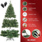 PristinePine Nordic Forest Fir - Volle Kerstboom met LED-verlichting (1339 takken) - Kunstkerstboom inclusief opbergtas en handschoenen - 380 Gekleurde en Warm witte lampjes - Bediening via app - 210 cm