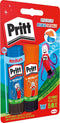 Pritt lijmstift 2x20 gram oranje en blauw metallic - 12 stuks