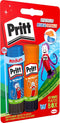 Pritt - Lijmstift 2x20 gram oranje en blauw metallic