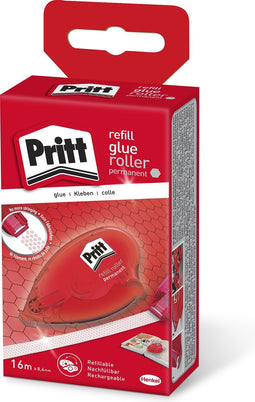 Pritt Refill Roller Permanent 16 m Hanging Box | Voor Nauwkeurig en Gemakkelijk Corrigeren.