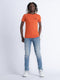 Petrol Industries - Jongens Logo T-Shirt Romeoville - Oranje - Maat 116