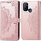 iMoshion Hoesje Geschikt voor OnePlus Nord N100 Hoesje Met Pasjeshouder - iMoshion Mandala Bookcase - Rosé Goud