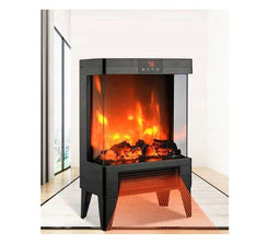 CARRUZZO Q20P - Elektrische radiator - Open haard vormgeving