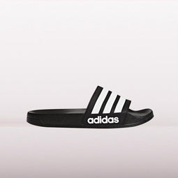 adidas Adilette - Badslipper - Voorgevormd voetbed - Zwart/Wit (maat 37)