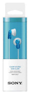 Sony MDR-E9LPG - In-ear oordopjes - Neodymiummagneet 13,5mm-driverunit - Blauw