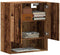 vidaXL - Wandkast - 60x31x70 - cm - bewerkt - hout - oud - houtkleurig