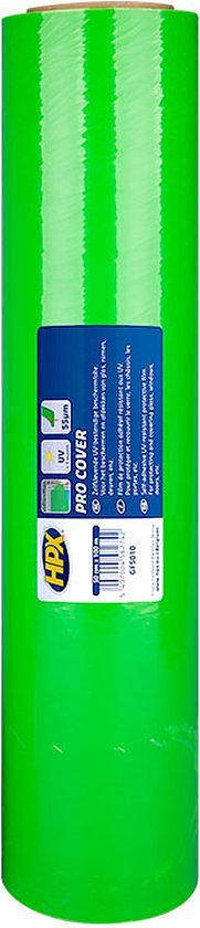 Pro Cover beschermingsfolie - groen 50cm x 100m