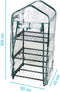 Pro Garden | 3 Laagse Kweekkas - 17-delig - 105 x 50 x 45 cm - Groen