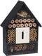 Pro Garden Insectenhotel hout 30cm zwart bijen vlinders