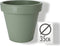 Pro Garden Plantenpot/bloempot Botanic - Tuin buiten - kunststof - groen - Dia 35 cm - rond