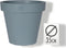 Pro Garden Plantenpot/bloempot Botanic - Tuin buiten - kunststof - blauw - Dia 35 cm - rond