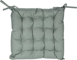 Pro Garden Tuinkussen met lintjes - Polyester - 40x40cm - Groen
