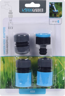 Pro Garden Tuinslangkoppelsets | 4 Stuks
