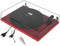 Pro-Ject Primary E - Hoogwaardige Platenspeler - Retro Vinylspeler - Rood
