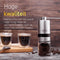 Pro Koffiemolen – Handmatig – Bonenmaler - Koffiebonen Maler – Koffiemaler stalen schijven – 6 verstelbare standen – Incl Deksel - VDN