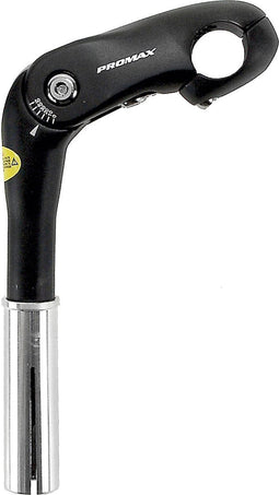 Pro Stuurpen verstelbaar 85/100mm 1-1 1/8 adapter zwart