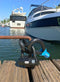 Pro-tect Cobalt kabelslot 5 meter lang | ø20mm x 500cm | ART1 en VBV Keuring | Staalkabel met lussen en hangslot | Slot tuinmeubelen terras bootslot Jet Ski