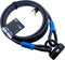 Pro-tect Cobalt kabelslot 5 meter lang | ø20mm x 500cm | ART1 en VBV Keuring | Staalkabel met lussen en hangslot | Slot tuinmeubelen terras bootslot Jet Ski