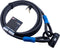 Pro-tect Cobalt kabelslot 5 meter lang | ø20mm x 500cm | ART1 en VBV Keuring | Staalkabel met lussen en hangslot | Slot tuinmeubelen terras bootslot Jet Ski