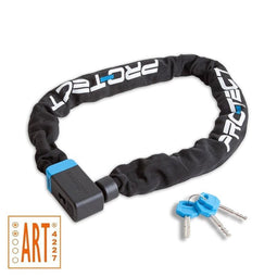Pro-Tect Cubic ART2 Kettingslot | Premium Kwaliteit | 9mm x 95cm | Gehard staal | 2100g | Fietsslot E-bike slot Brommerslot