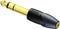 Procab CLP206 6,35mm Jack (m) - 3,5mm Jack (v) stereo audio adapter