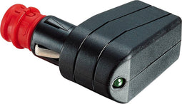 ProCar 57730006 Universele haakse stekker met LED Stroombelasting (max.): 7.5 A Geschikt voor Sigarettenaansteker en st