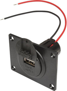 ProCar 67332601 Power USB inbouwstopcontact met montageplaat en deksel Stroombelasting (max.): 3 A Geschikt voor USB-A