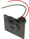 ProCar 67332601 Power USB inbouwstopcontact met montageplaat en deksel Stroombelasting (max.): 3 A Geschikt voor USB-A