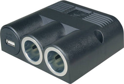 ProCar 67334501 67334500 Sigarettenaanstekerverdeler Aantal sigarettenaanstekerbussen 2 x Interfaces: USB 1 x Stroombel