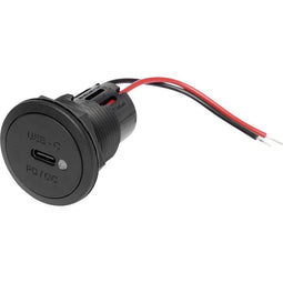 ProCar 67361000 Power USB-C inbouwstopcontact PD/QC met LED max. 30 watt 1 stuk(s)