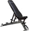 ProClubLine Adjustable Bench SFID325 - Grey frame - black upholstery