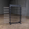 ProClubLine Horizontal Bar Rack - 10 Barbells