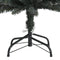 vidaXL - Kunstkerstboom - met - standaard - smal - 240 - cm - PVC - groen