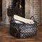 Hübsch Harvest Baskets Black (set of 2)